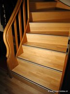 Treppe belegen mit Multipark kanadisch Ahorn