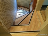 Treppe belegen mit Laminat